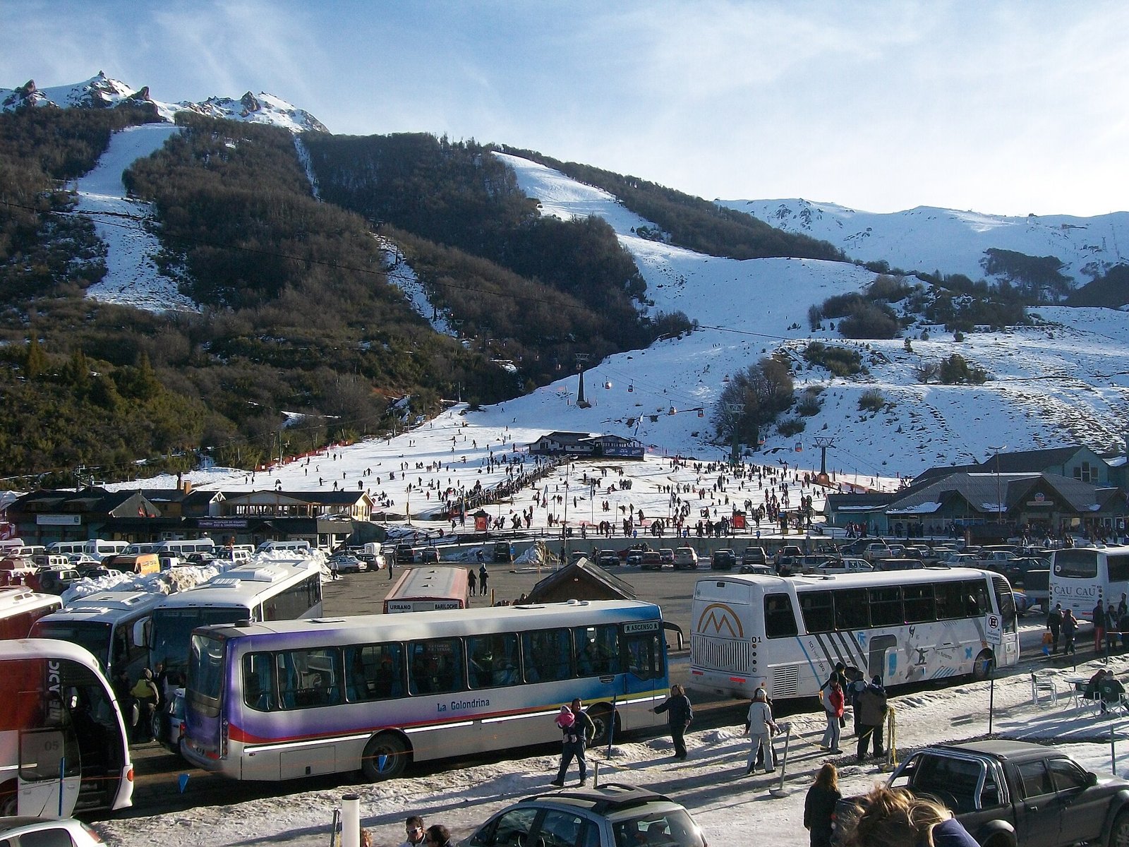 Cerro Catedral ski resort, Bariloche, Argentina
